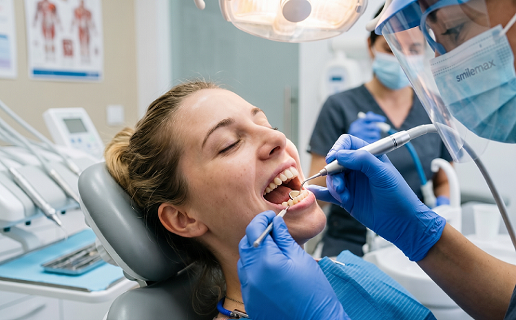 Cuidado de encías y salud periodontal